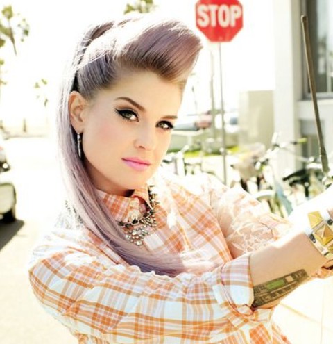  Kelly Osbourne Frisyrer: Stilig Hestehale