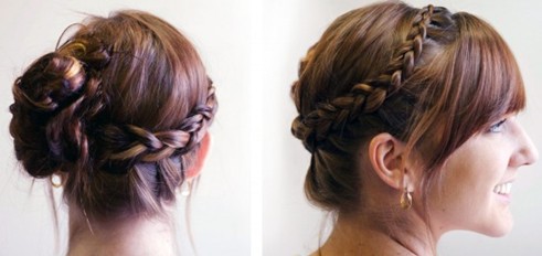 Tutoriels de chignon de côté : Tutoriels de chignon de côté : tresse hollandaise à mises à jour désordonnées