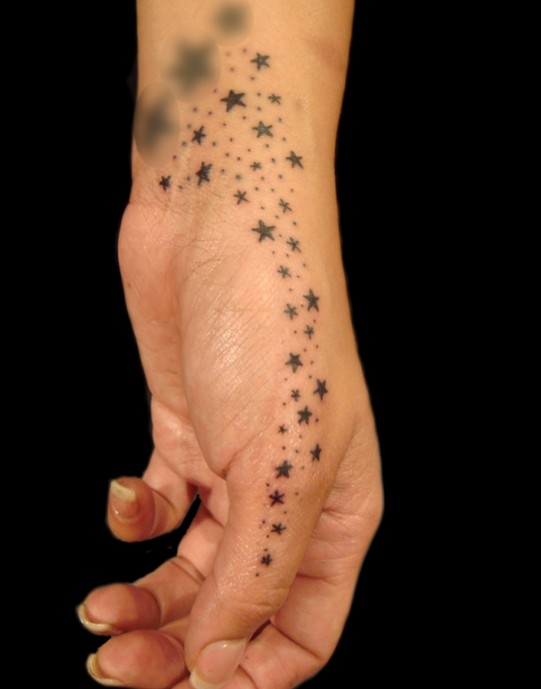 30 Hottest Star Tattoo Designs Pretty Designs