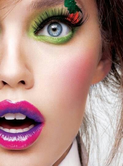 An Interesting Collections Of 35 Creative Lip Makeup Looks
