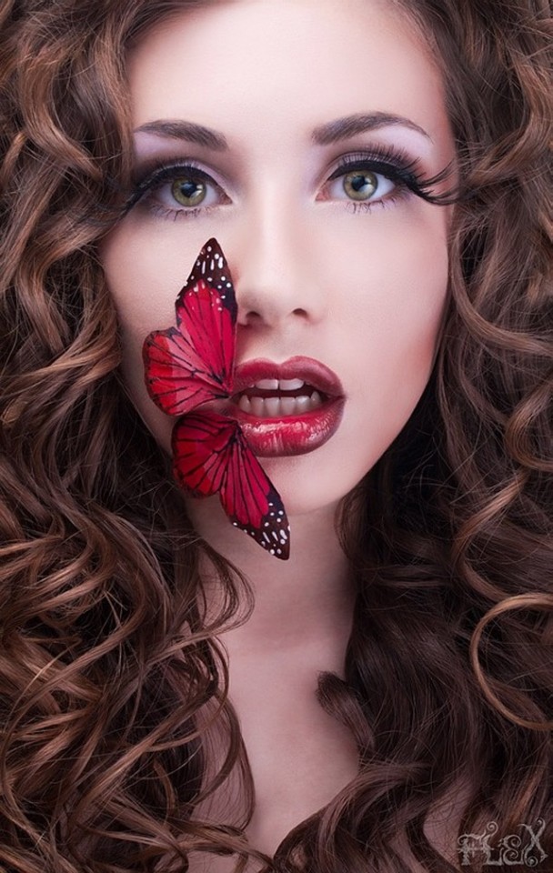 Top 20 Magical Red Lipstick Makeup Looks Pretty Designs