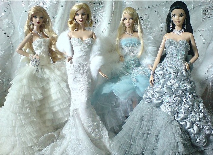 barbie new dresses