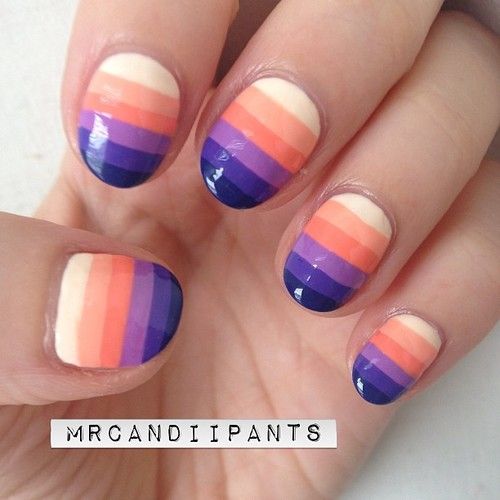 Striped Nails