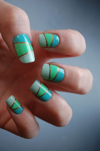 Tri-Tone Nails