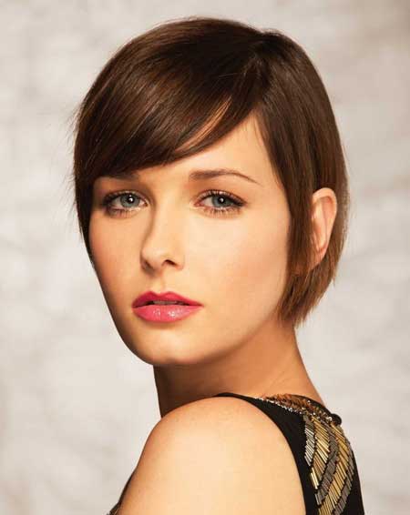 20 Stunning Straight Hairstyles For Short Hair Pretty Designs