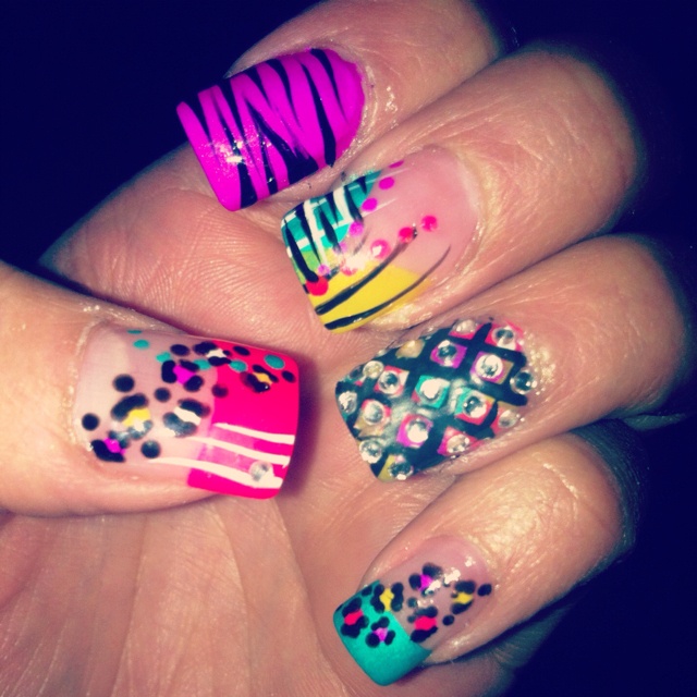 Birthday Themed Nail Arts Pretty Designs