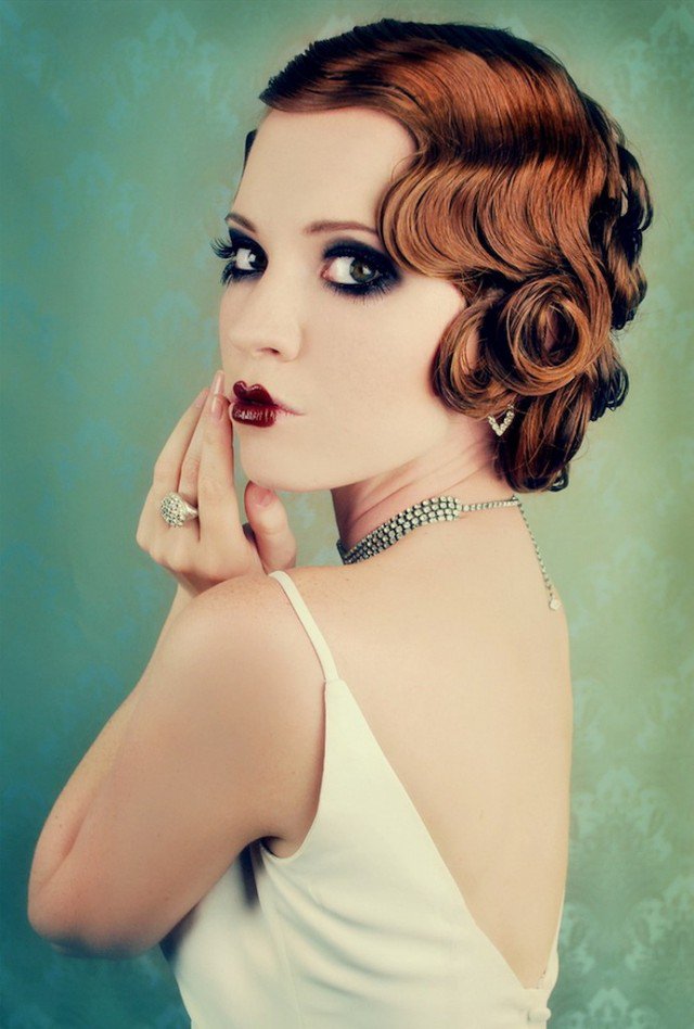 It Girl Style Vintage Curly Hairstyles Pretty Designs