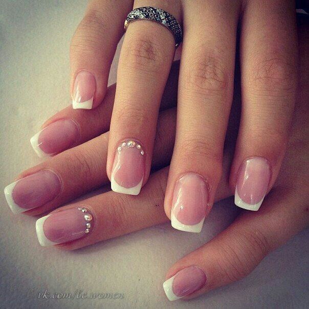 26 Awesome French Manicure Designs Hottest French Manicure Ideas