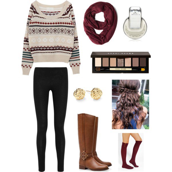 cute legging outfits for winter