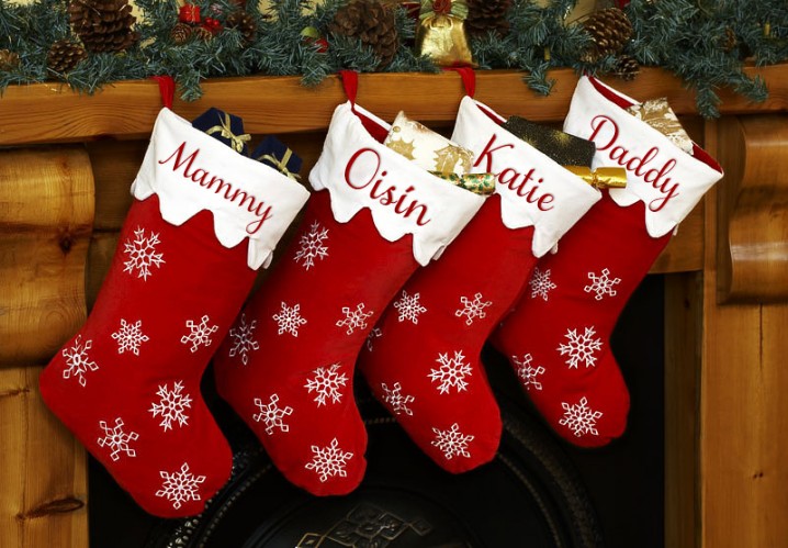 Decorating Ideas Christmas Stocking Designs Pretty Designs