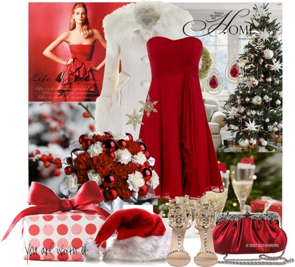 red and white christmas outfits