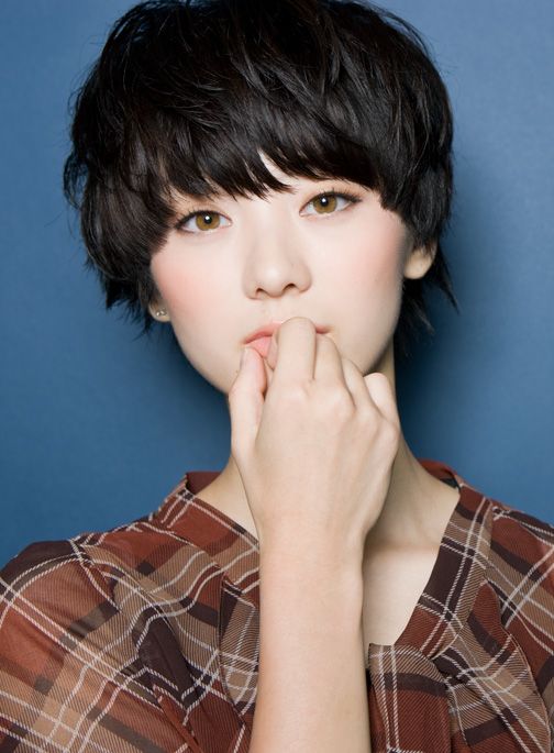 33 Cute Korea Woman Short Hair for Trend 2022