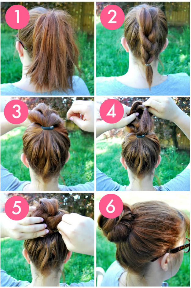 27 Easy Five Minutes Hairstyles Tutorials Pretty Designs