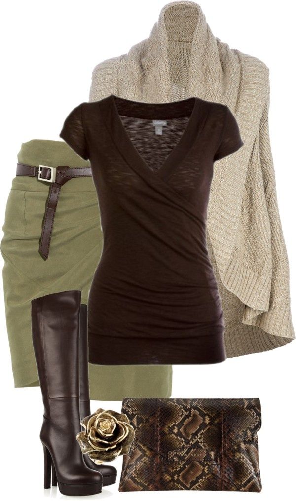 20 tenues Polyvore mignonnes pour l'automne/hiver