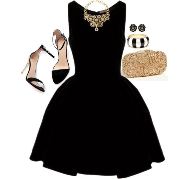 full black dress for girls