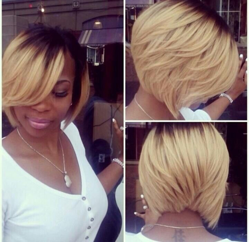 layered bobs for black women