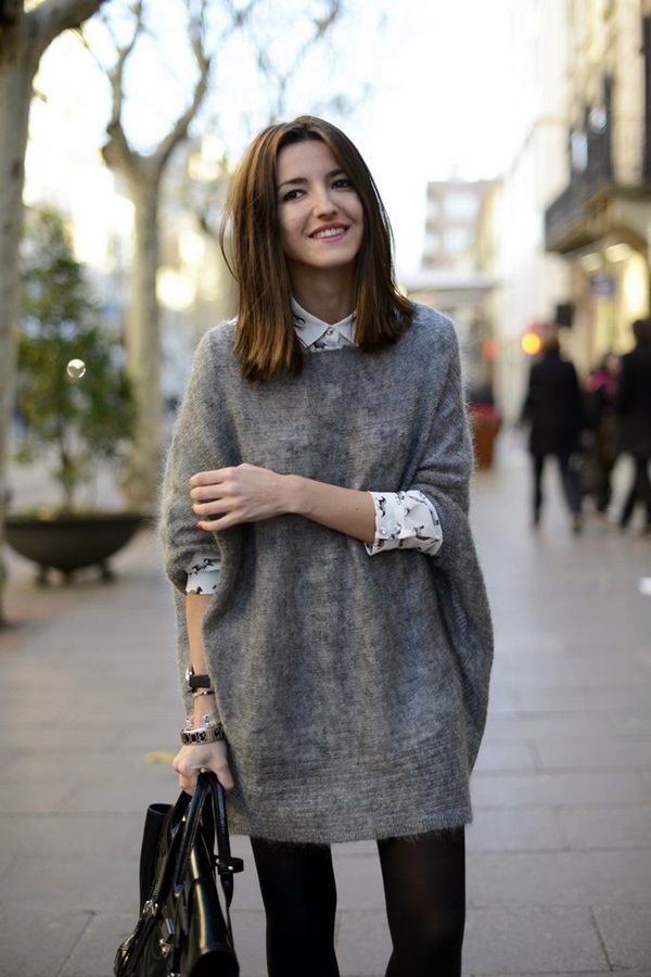 oversized sweater outfit ideas