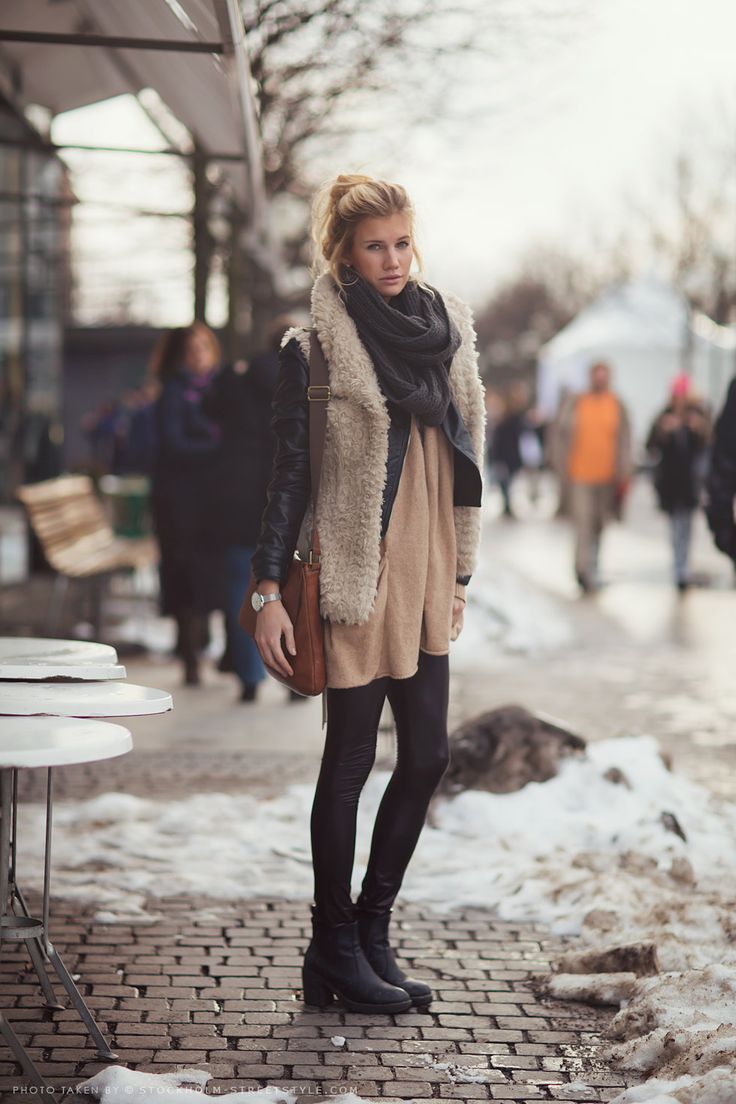 glamorous winter outfits