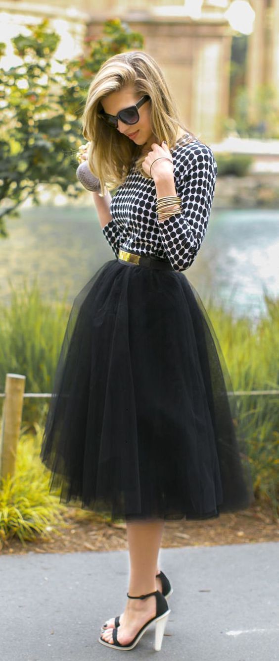 12 Perfect Outfits That Show How To Rock A Tulle Skirt Pretty Designs 4415