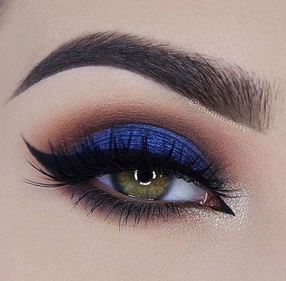 Hoe ziet blauwe make - up eruit - blauwe make-up ideeën Tutorials