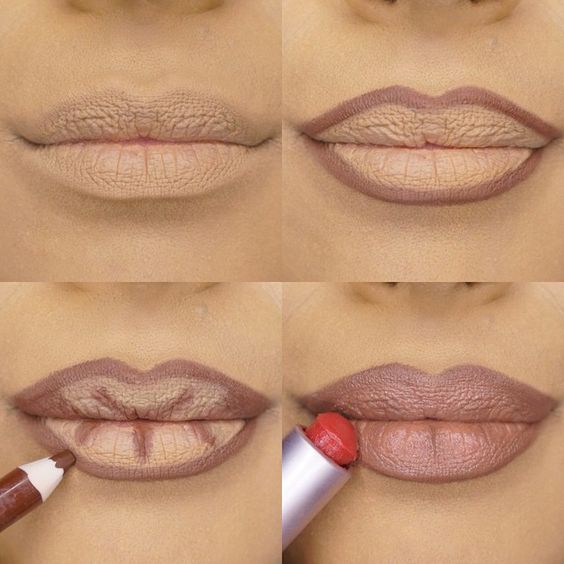 12 Tutorials To Apply Lip Liner Pretty Designs 