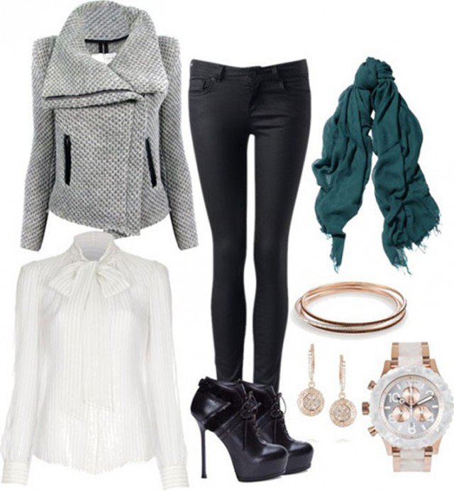 elegant winter outfits for ladies