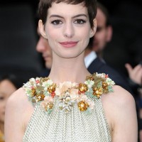 Anne Hathaway Boyish Short Pixie Haircut - Trendy Short Hairstyles for Summer