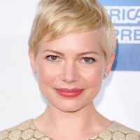 Casual Short Blonde Pixie Haircut - Michelle Williams Hairstyles