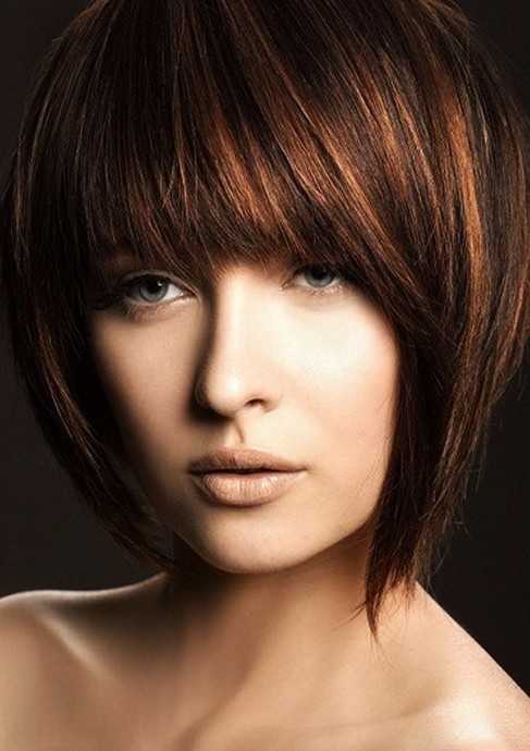 Short Haircuts For Fine Straight Hair With Bangs
