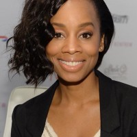 Anika Noni Rose's Short Curly Hairstyle: Fantastic