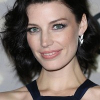 Jessica Pare Short Curly Hairstyle: Bright