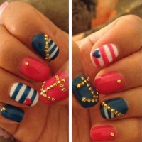 17 Gorgeous Blue Nails Art - Pretty Designs