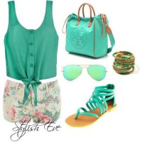 15 Fresh Spring Polyvore Combinations in Popular Mint - Pretty Designs