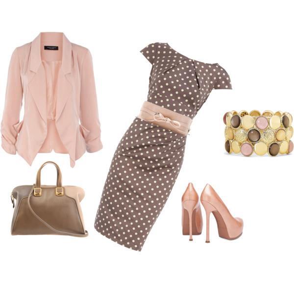 Spring Polyvore Outfits in Baby Pink - Pretty Designs