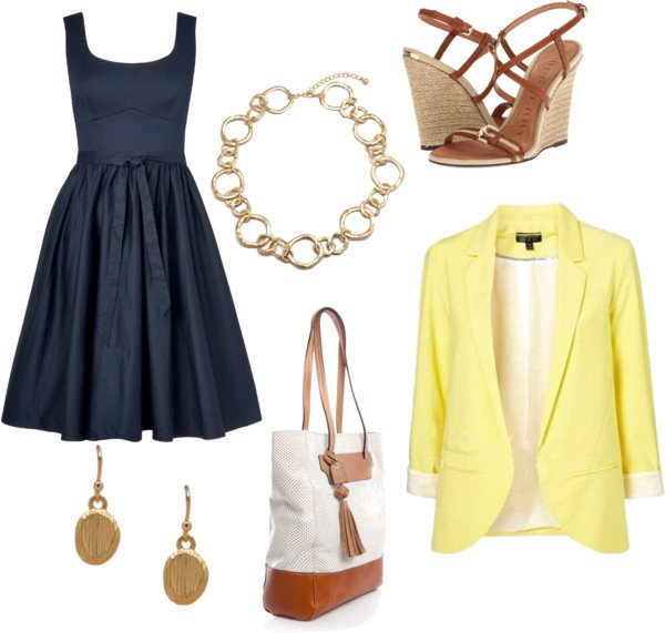 16 Beautiful Polyvore Outfit Ideas with Dresses - Pretty Designs