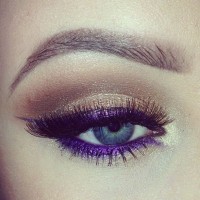 14 Glamorous Purple Eye Makeup Looks - Pretty Designs