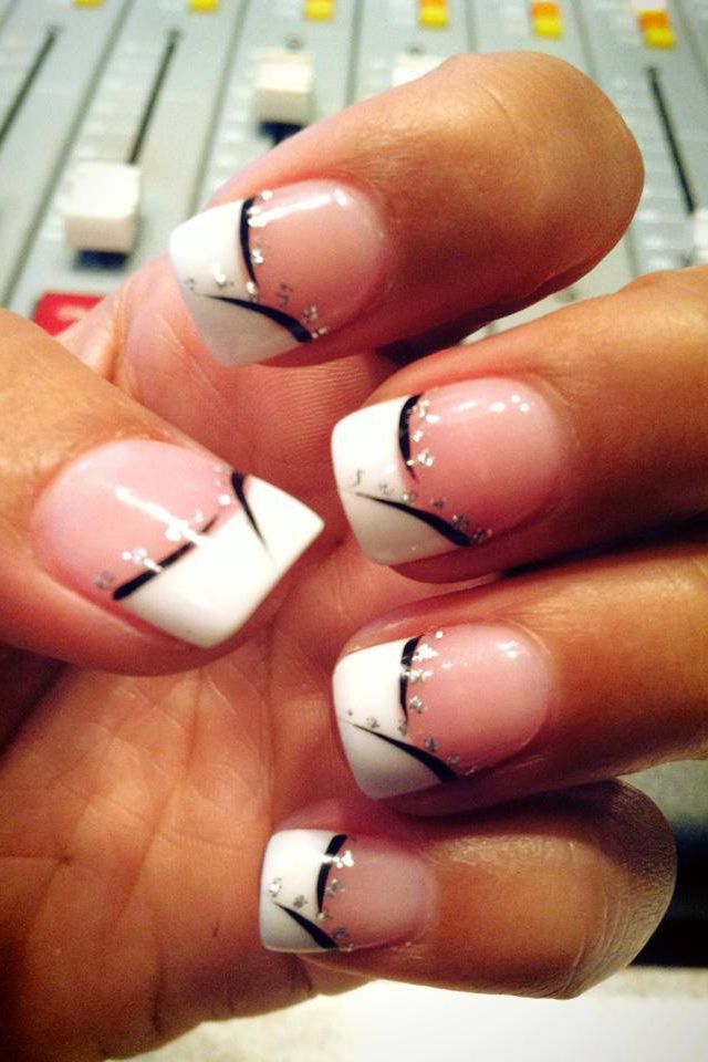 french nails pinterest