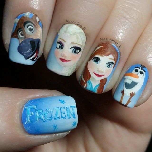 Lovely Cartoon Themed Nails for the Week - Pretty Designs