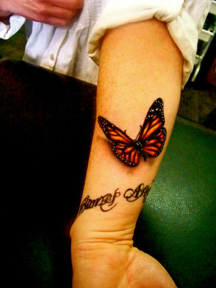 15 Latest 3D Butterfly Tattoo Designs You May Love - Pretty Designs