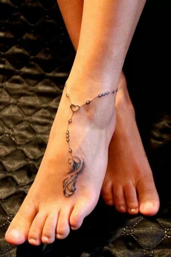 Hellbent Tattoos on X Rosary foot tattoo done by Rick Tucker  httpstcoAMb8N4u6TN  X