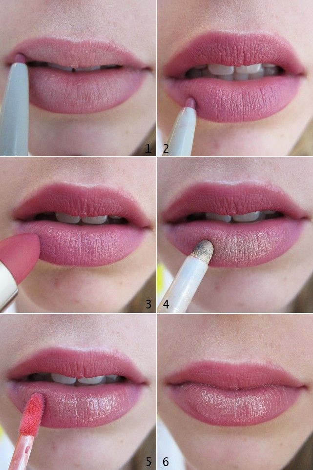 10 Pretty Lipstick Tutorials for Girls - Pretty Designs