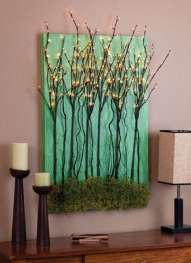 13 Decorative DIY Ideas with Tree Branches - Pretty Designs