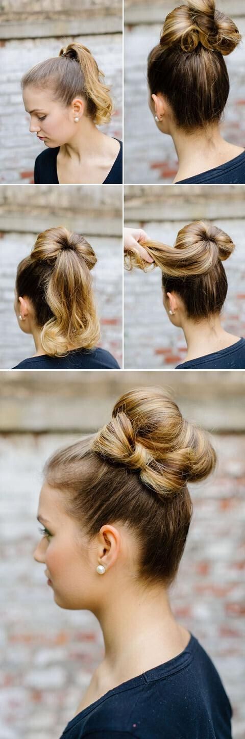 How to Create a Knotted Low Bun  Cute Girls Hairstyles  YouTube