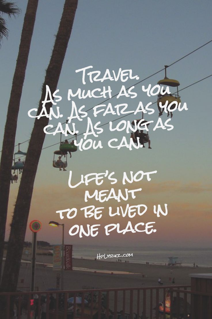 travel common sayings
