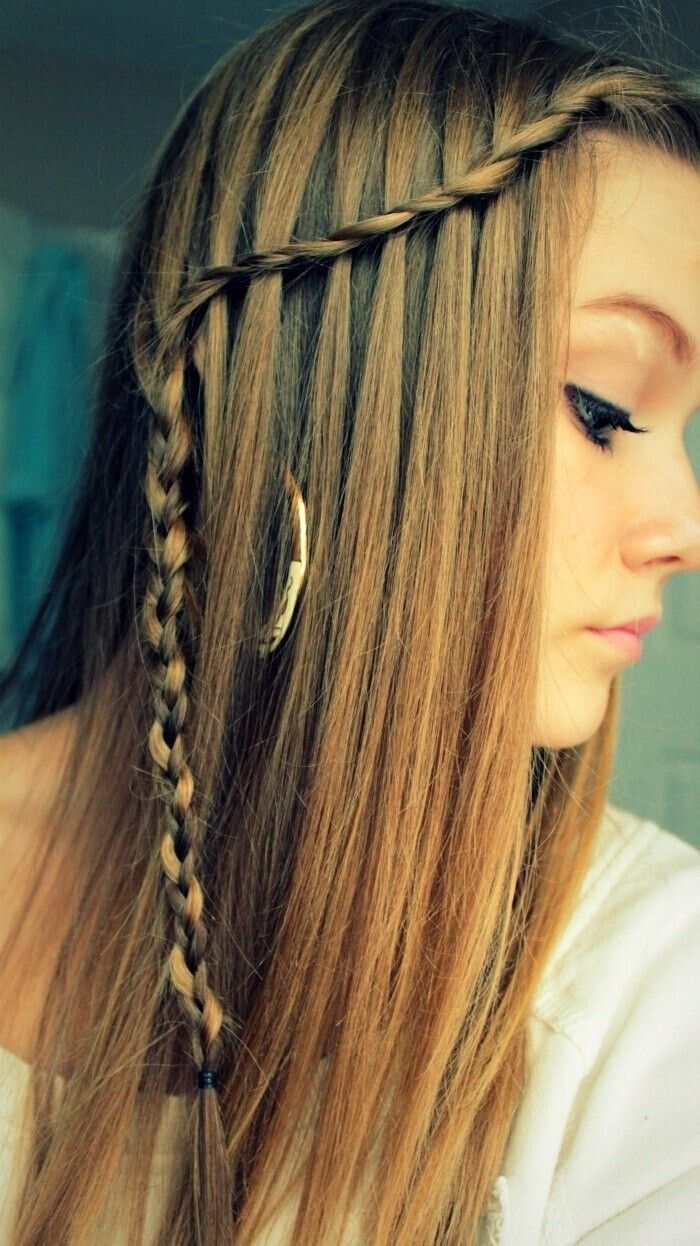 Simple and easy hairstyles for straight hair - pretty 
