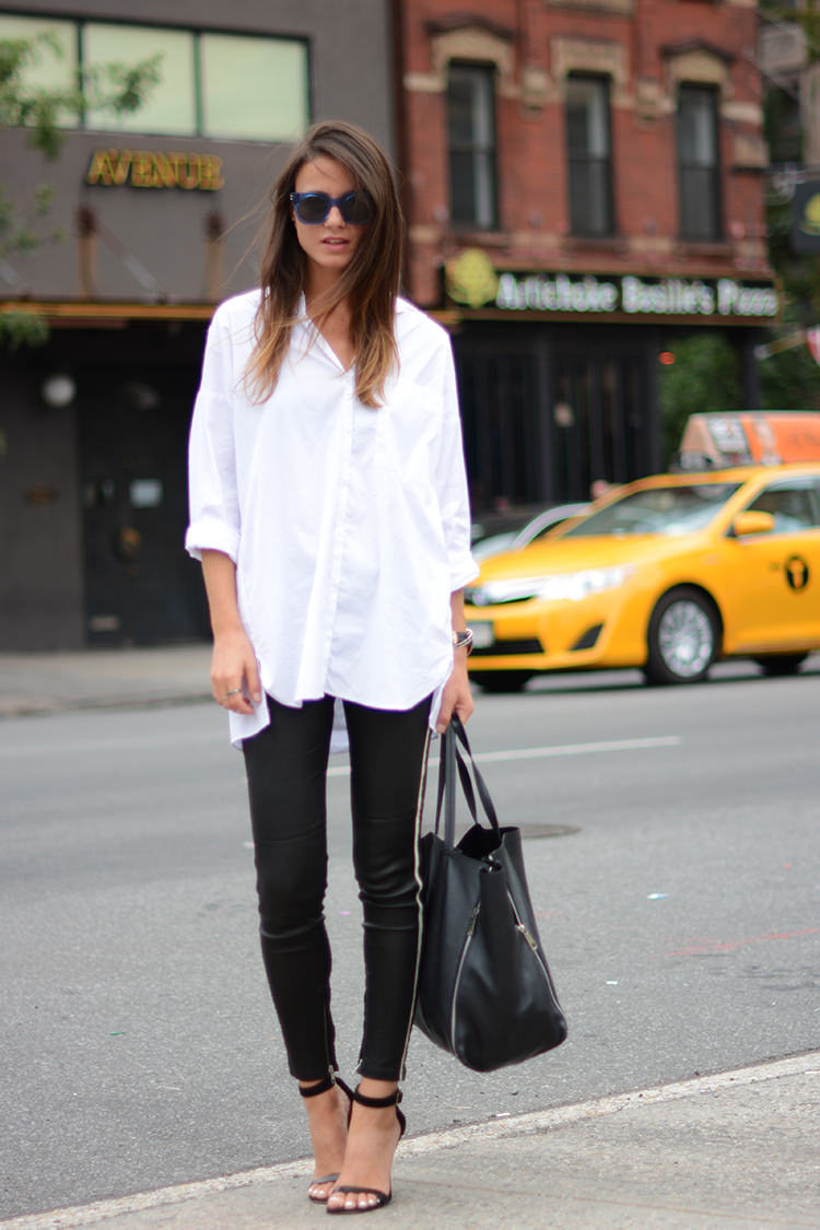 Casual Chic Black & White Outfit for Summer - Pretty Designs