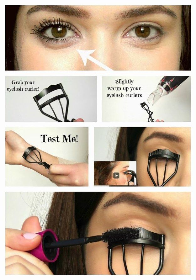 best way to curl eyelashes with curler