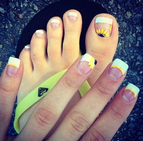 cute easy toenail designs to do at home