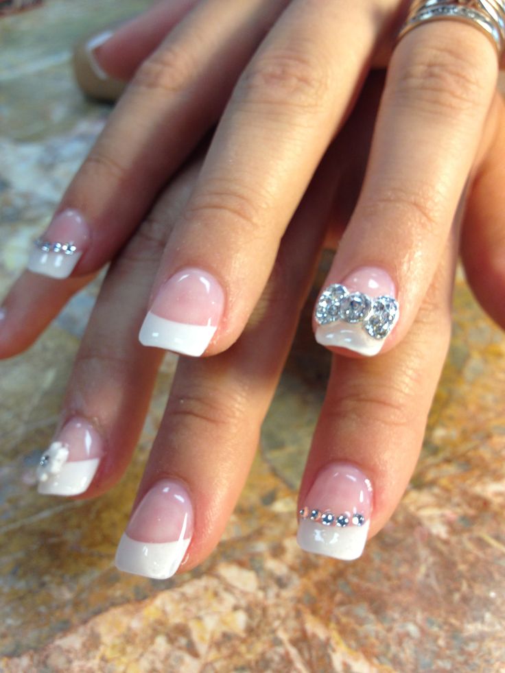 35 Glamorous Wedding Nail Art Ideas for 2024 - Best Bridal Nail Designs ...