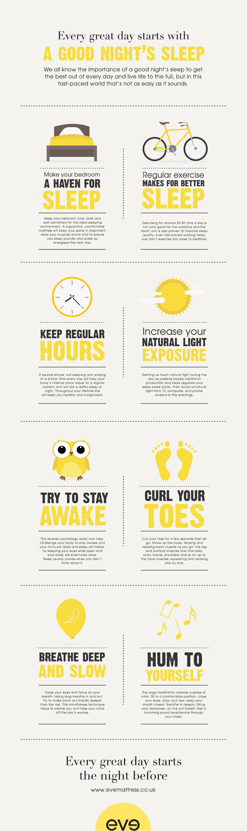 8 Important Tips to Have a Good Sleep - Pretty Designs